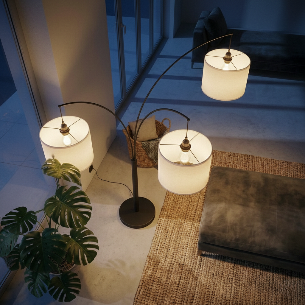 Njorun Arc Floor Lamp