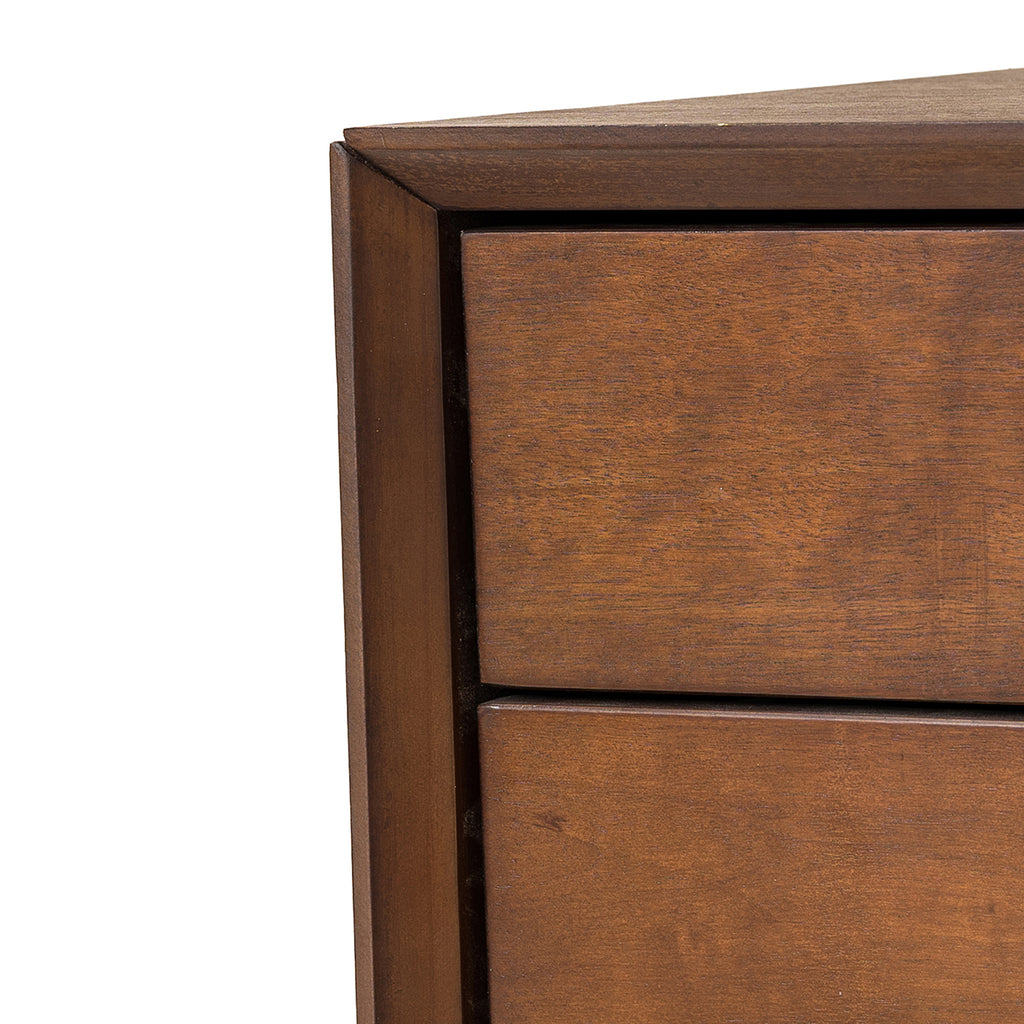 Dahl Storage Walnut Nightstand