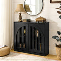 Rikke Fluted Solid Wood Cabinet