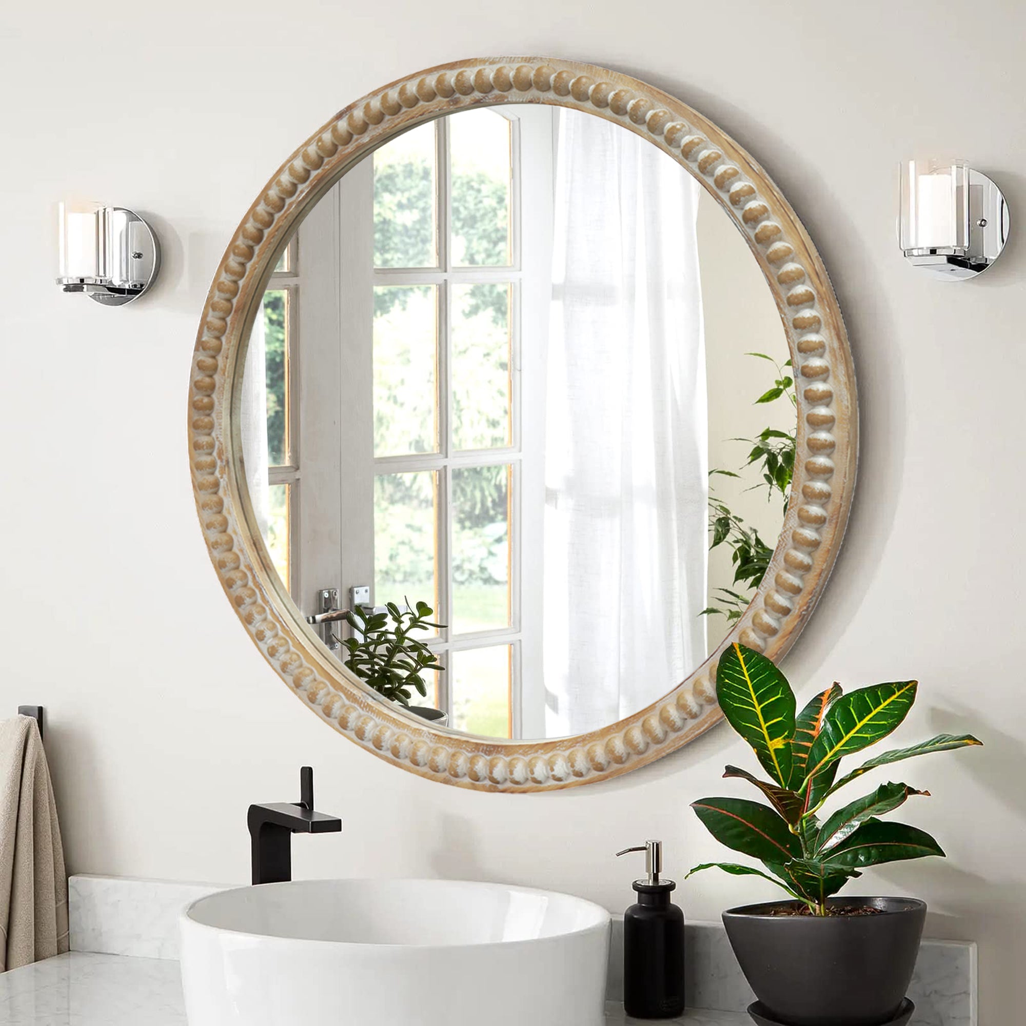 Dyveke Round Wall Mirror