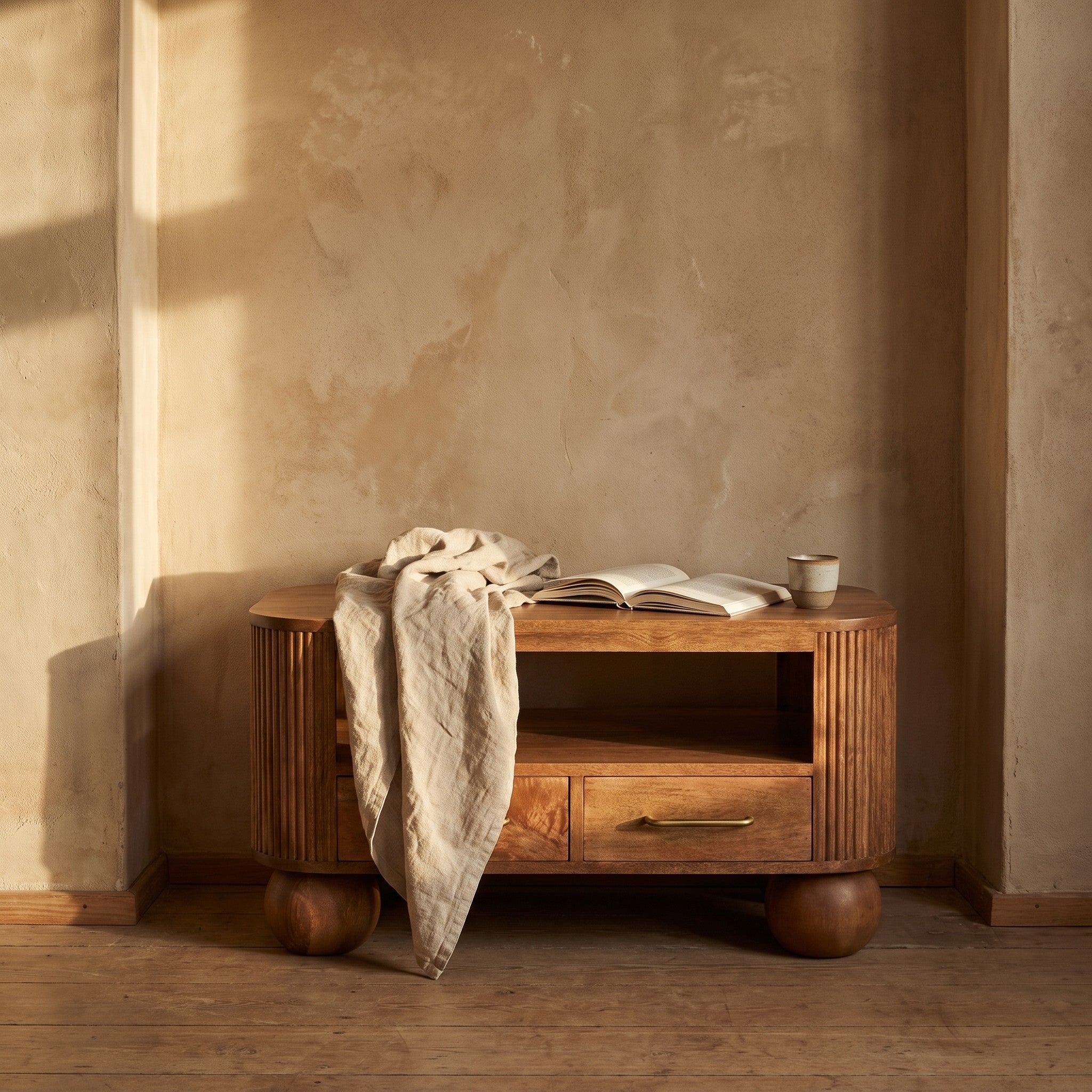 Beate Fluted Coffee Table