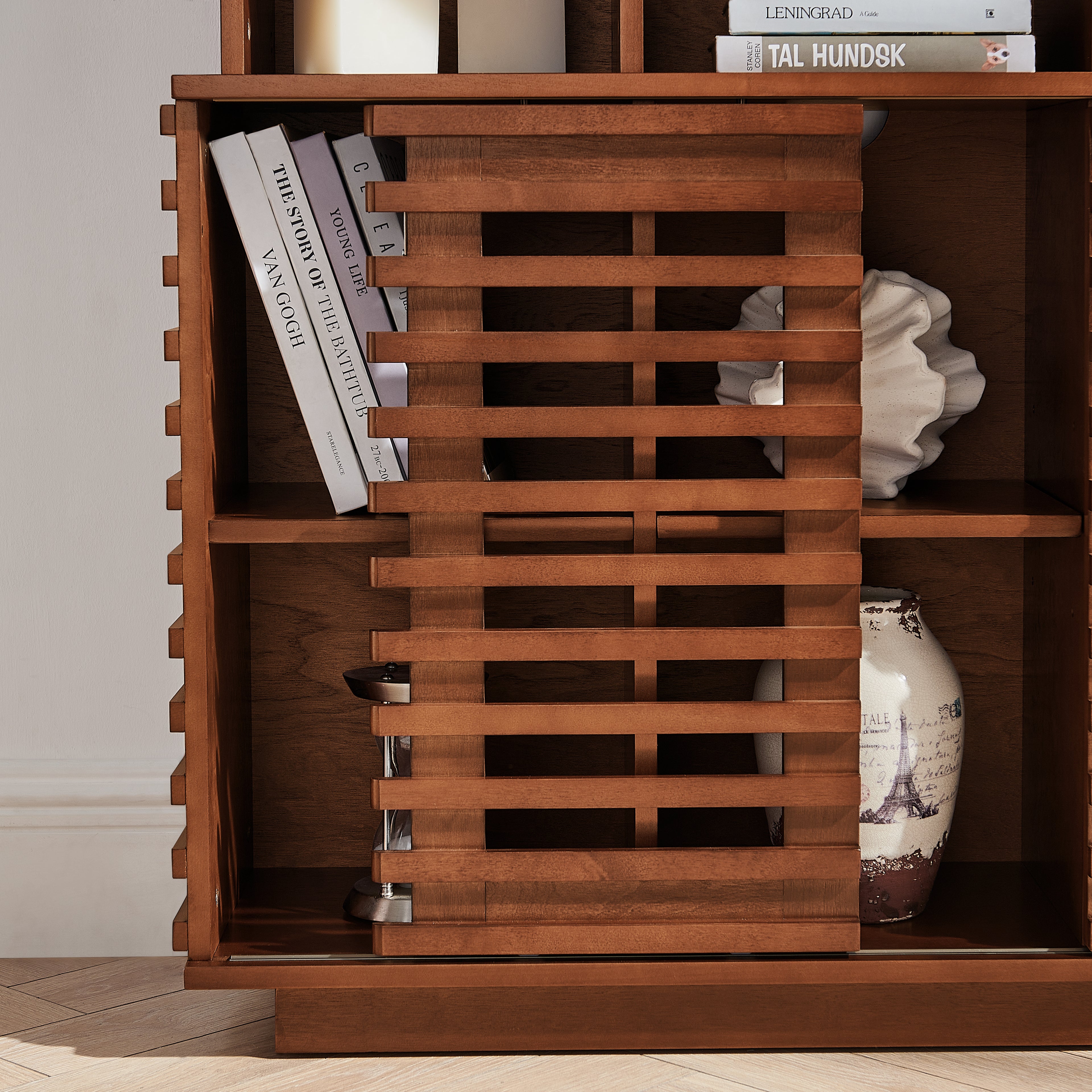 Viggo Storage Walnut Cabinet