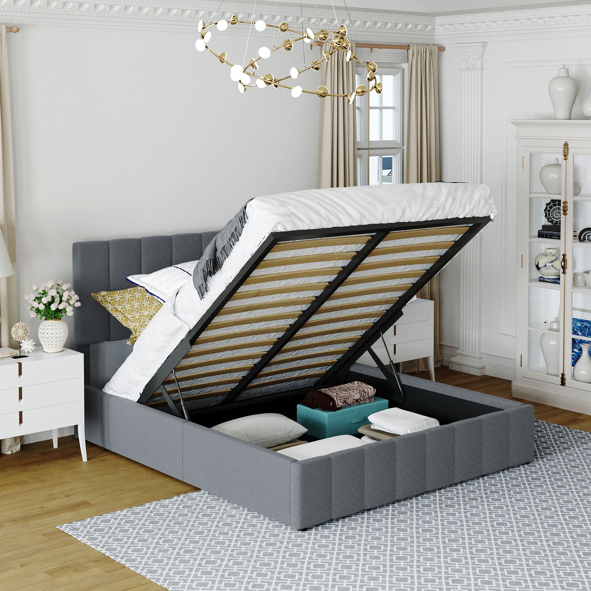 Urd Queen Platform Bed Frame