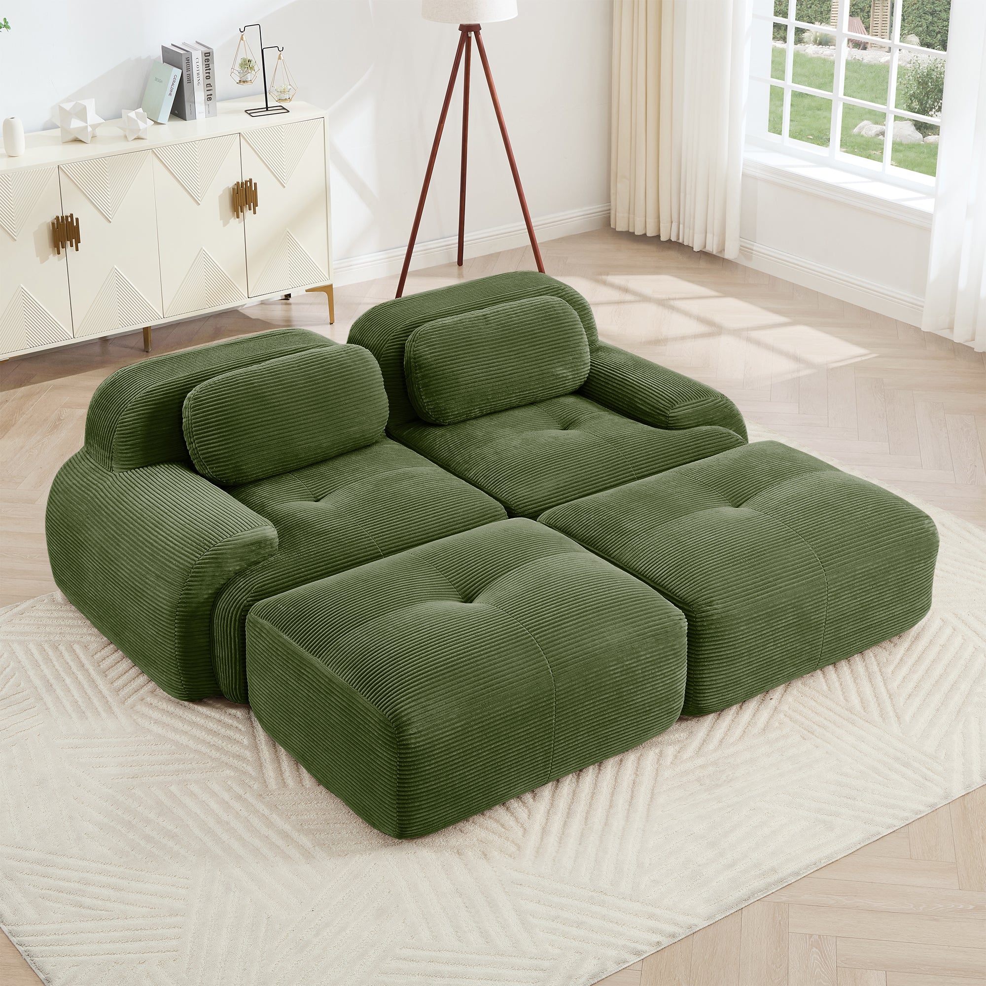 Bodil Curved 82" Sofa