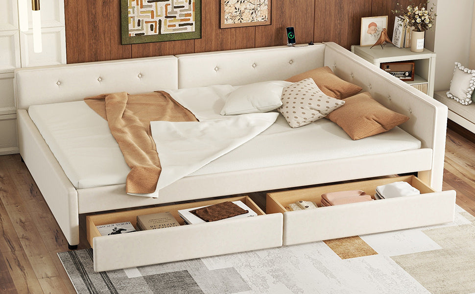 Ines Full Platform Bed Frame