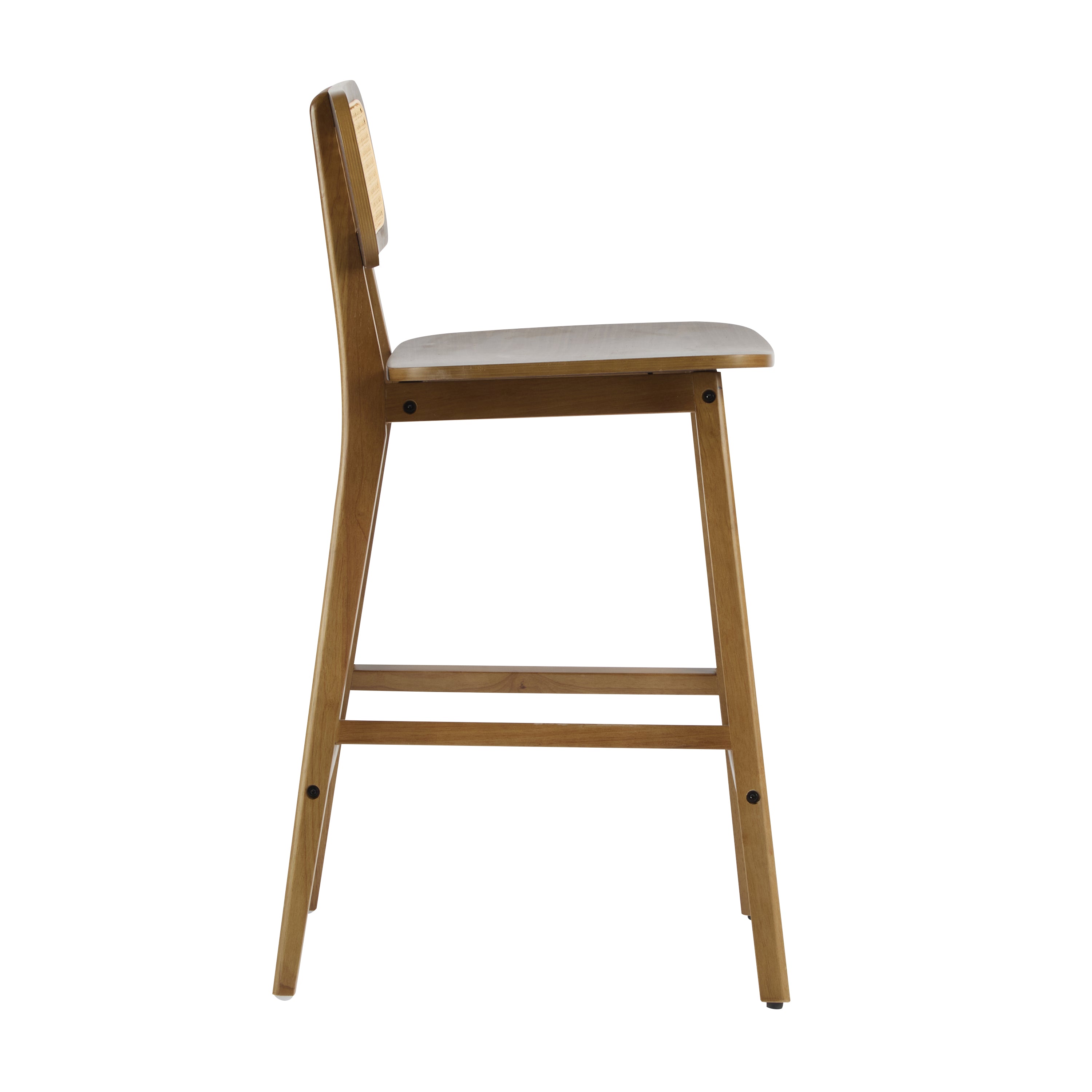 Eirik Walnut Bar Stool (Set of 2)