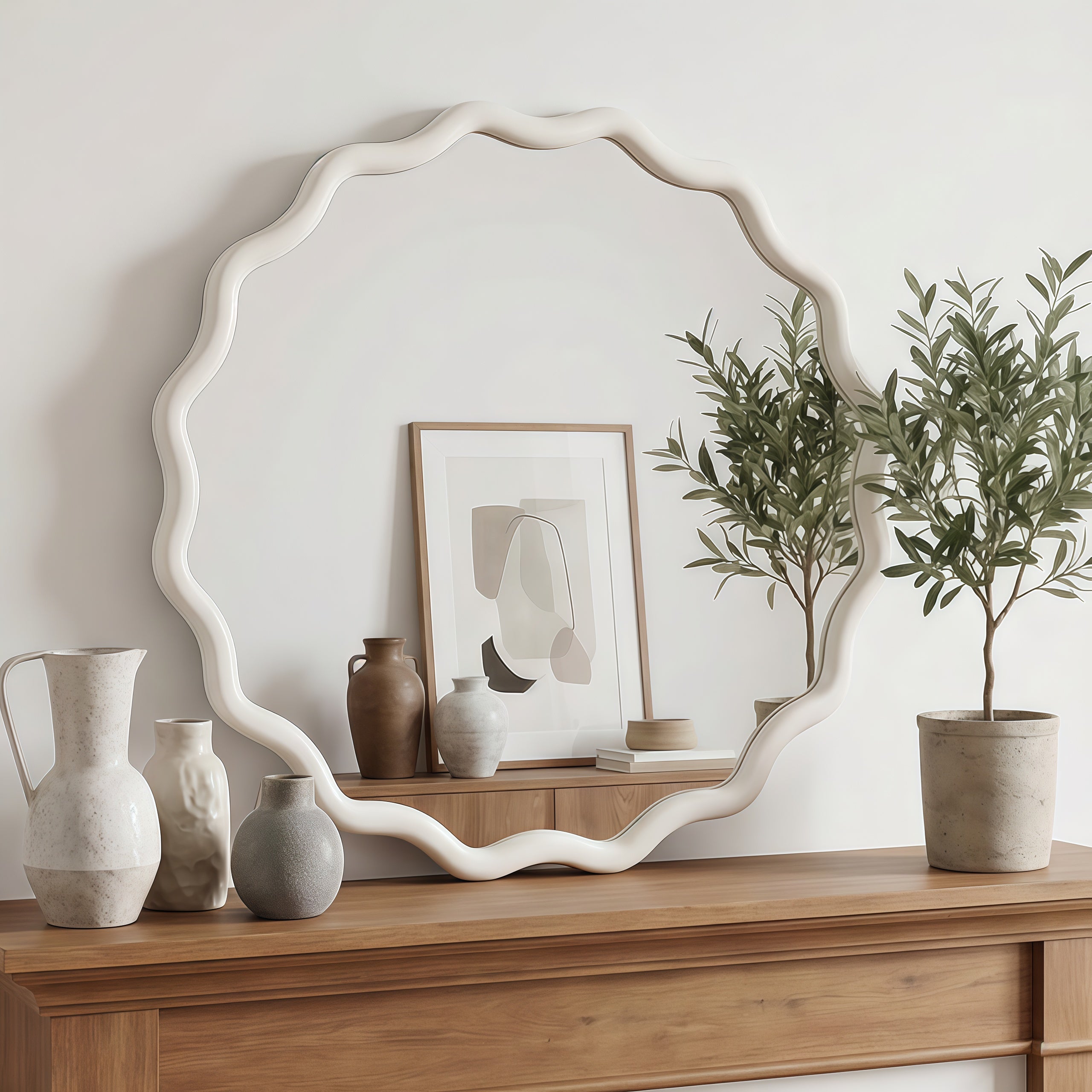 Hark Wavy Wall Mirror
