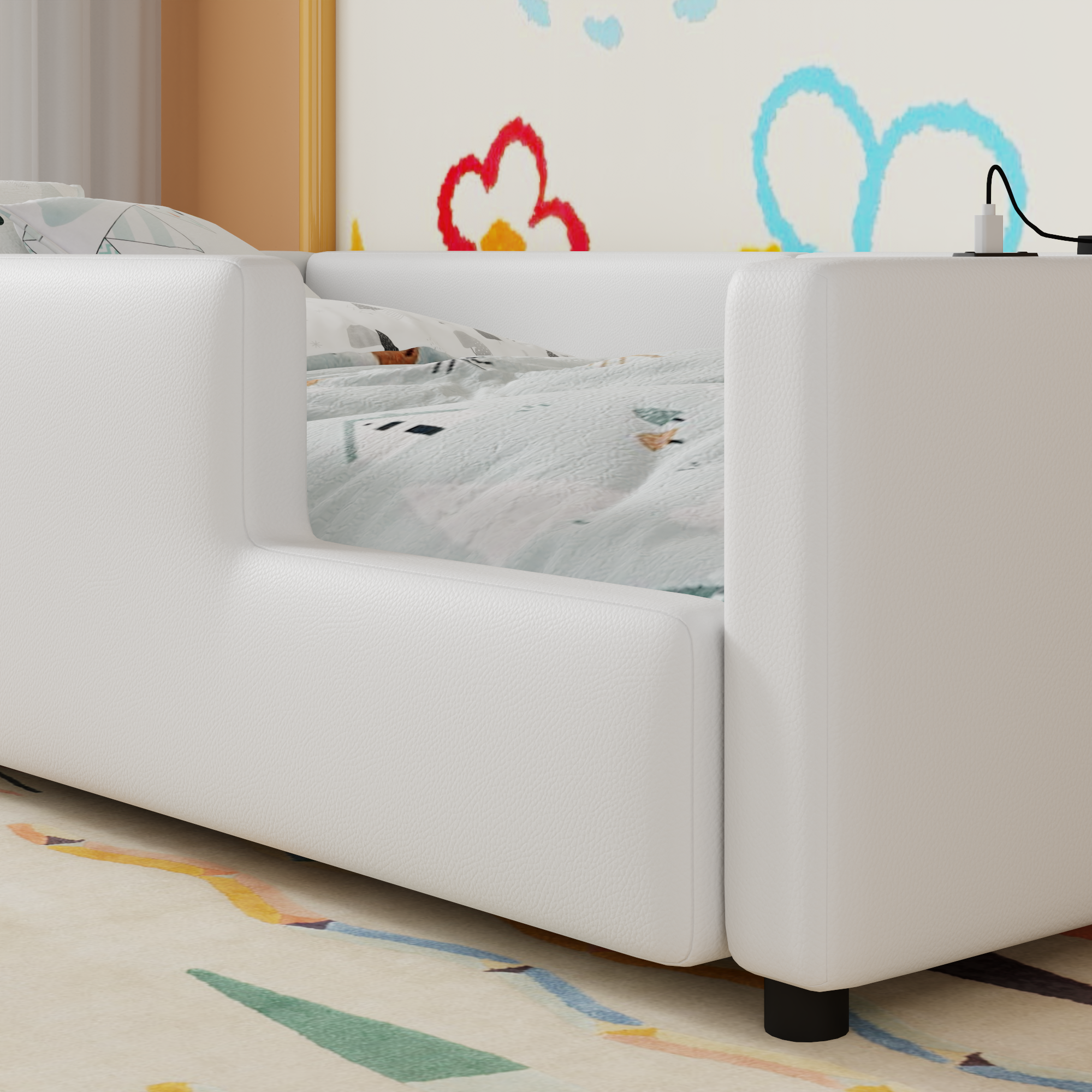 Vigga Twin Platform Bed Frame
