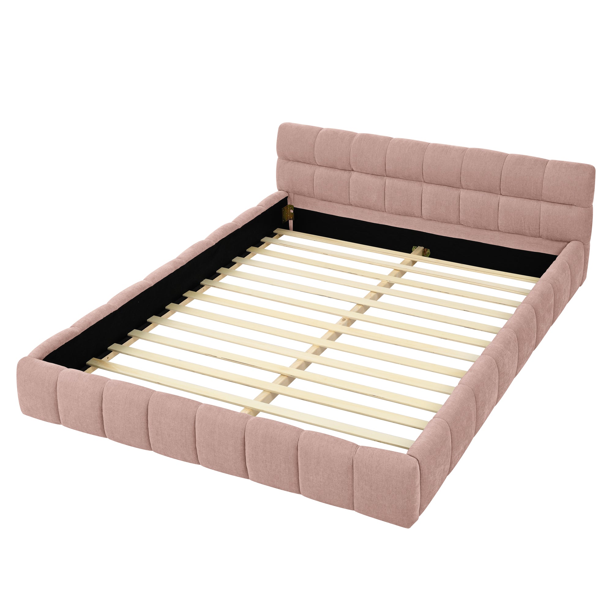 Pia Round Queen Platform Bed Frame