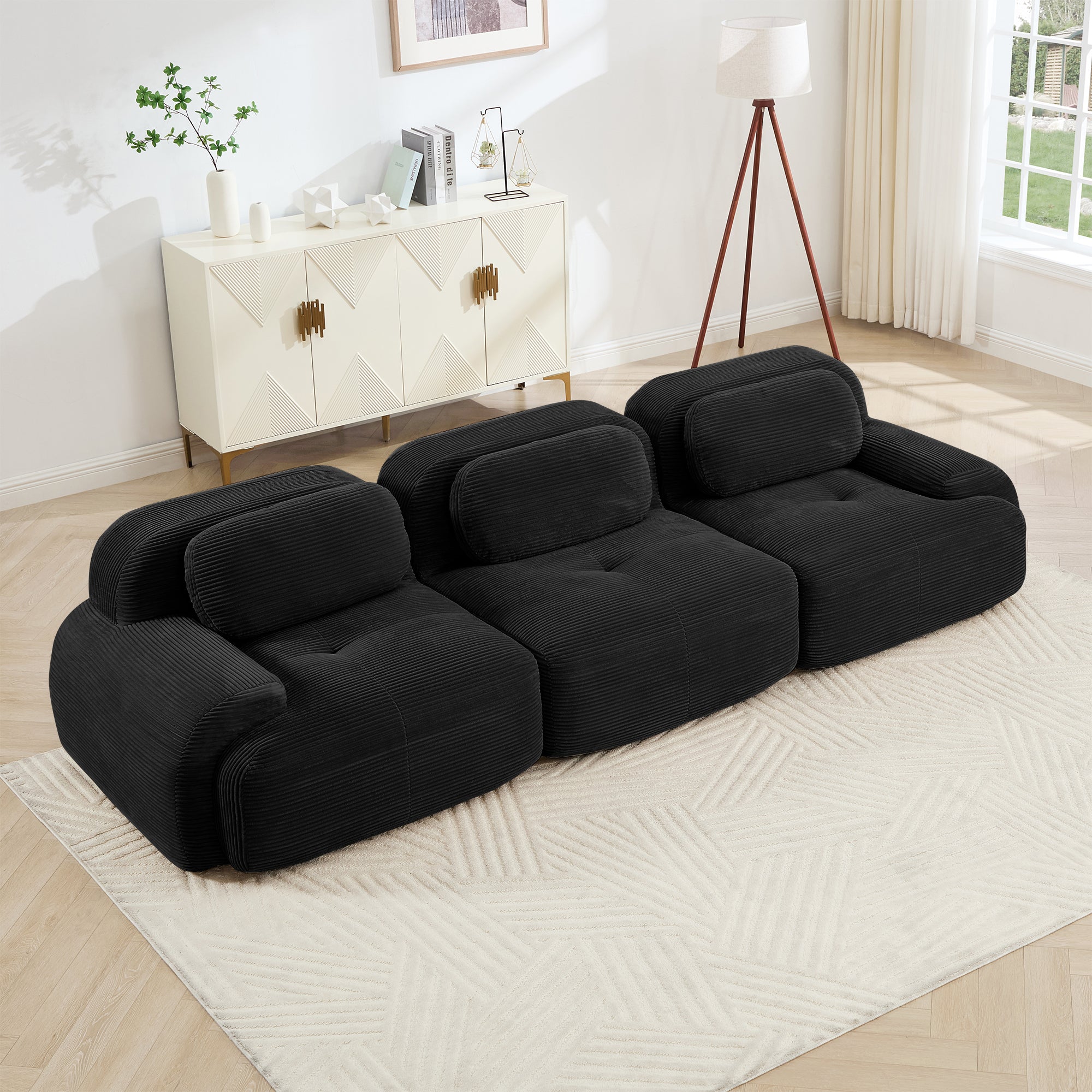 Bodil Curved 82" Sofa