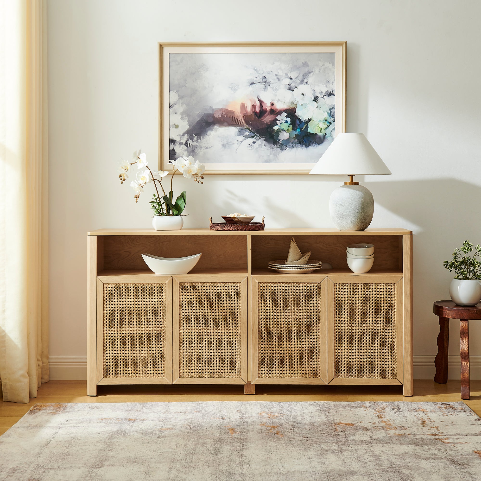 Moa Storage Walnut Cabinet