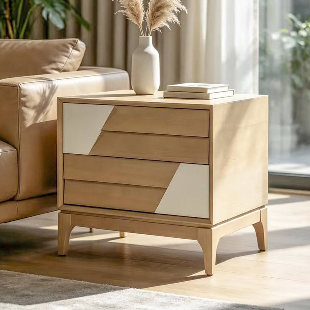 Ylva Solid Wood Nightstand