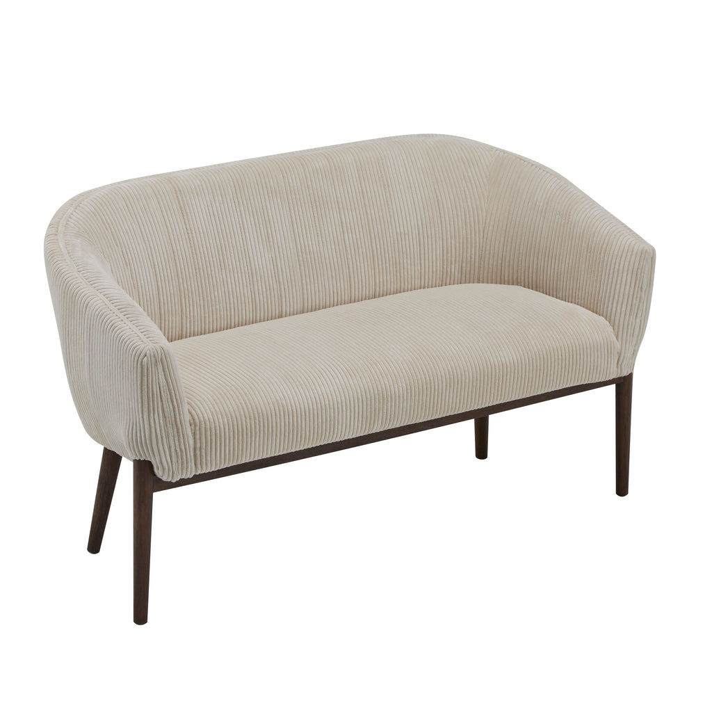 Rune Walnut Loveseat