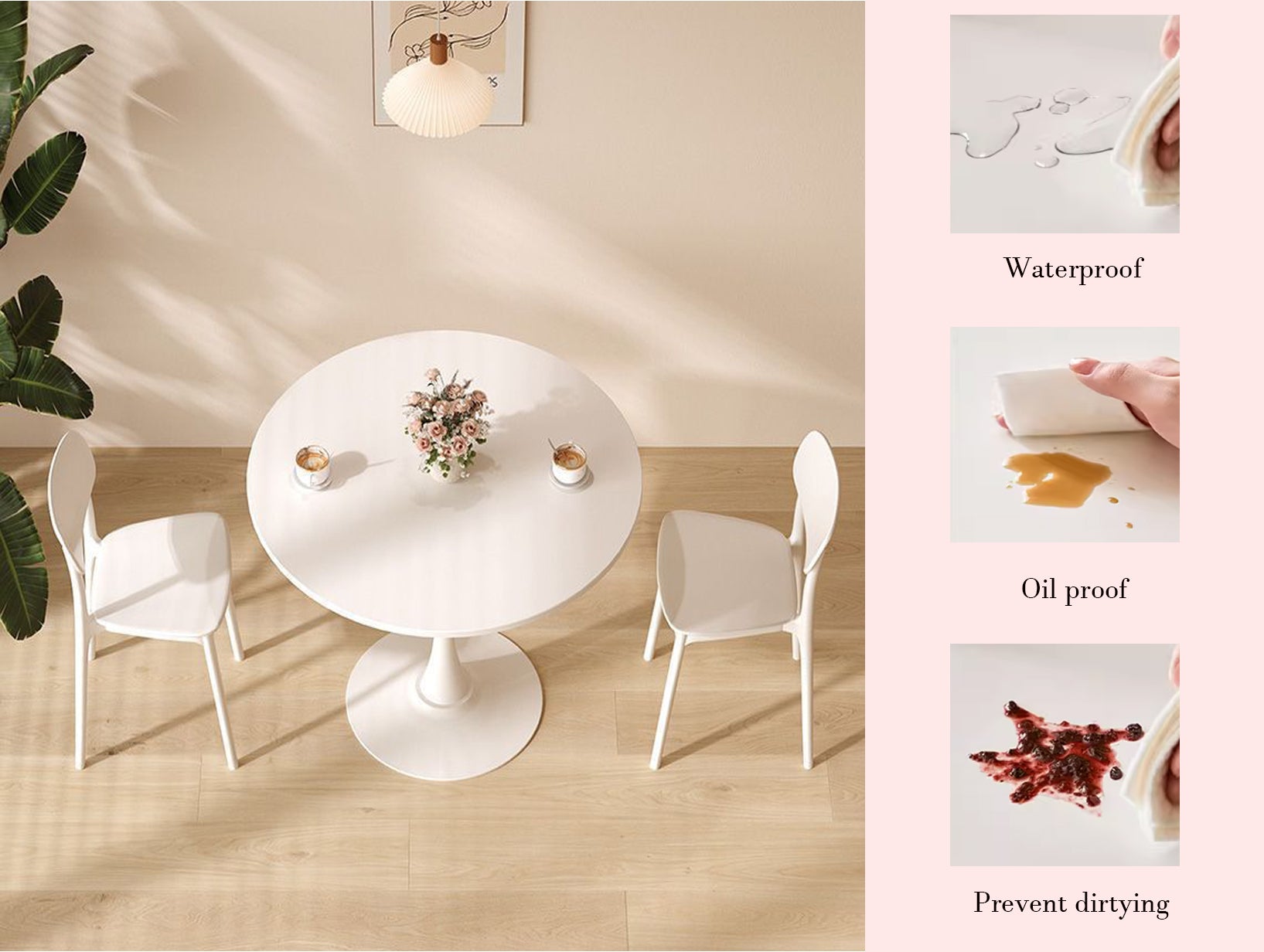 Lissi Round Dining Table