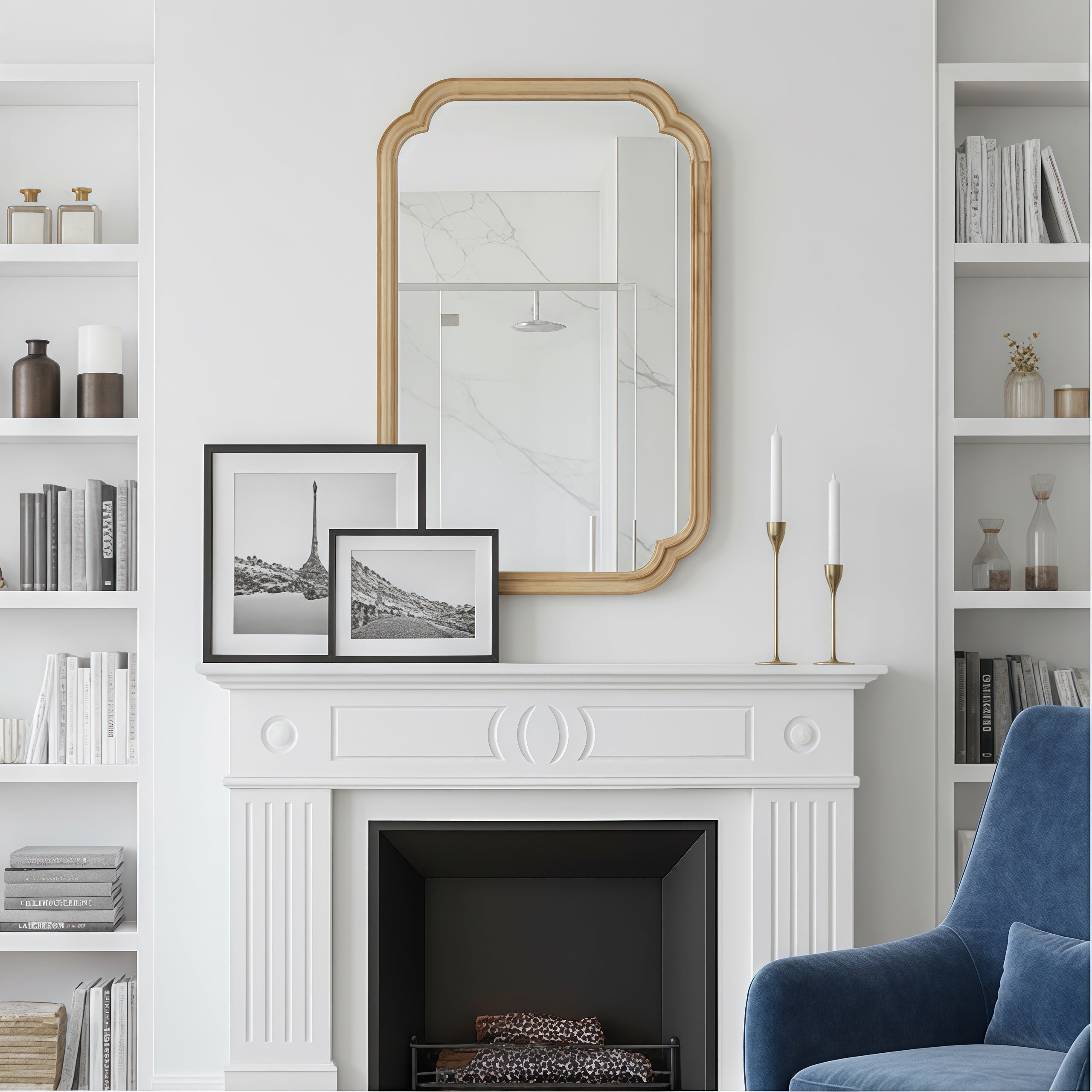 Hasse Round Wall Mirror