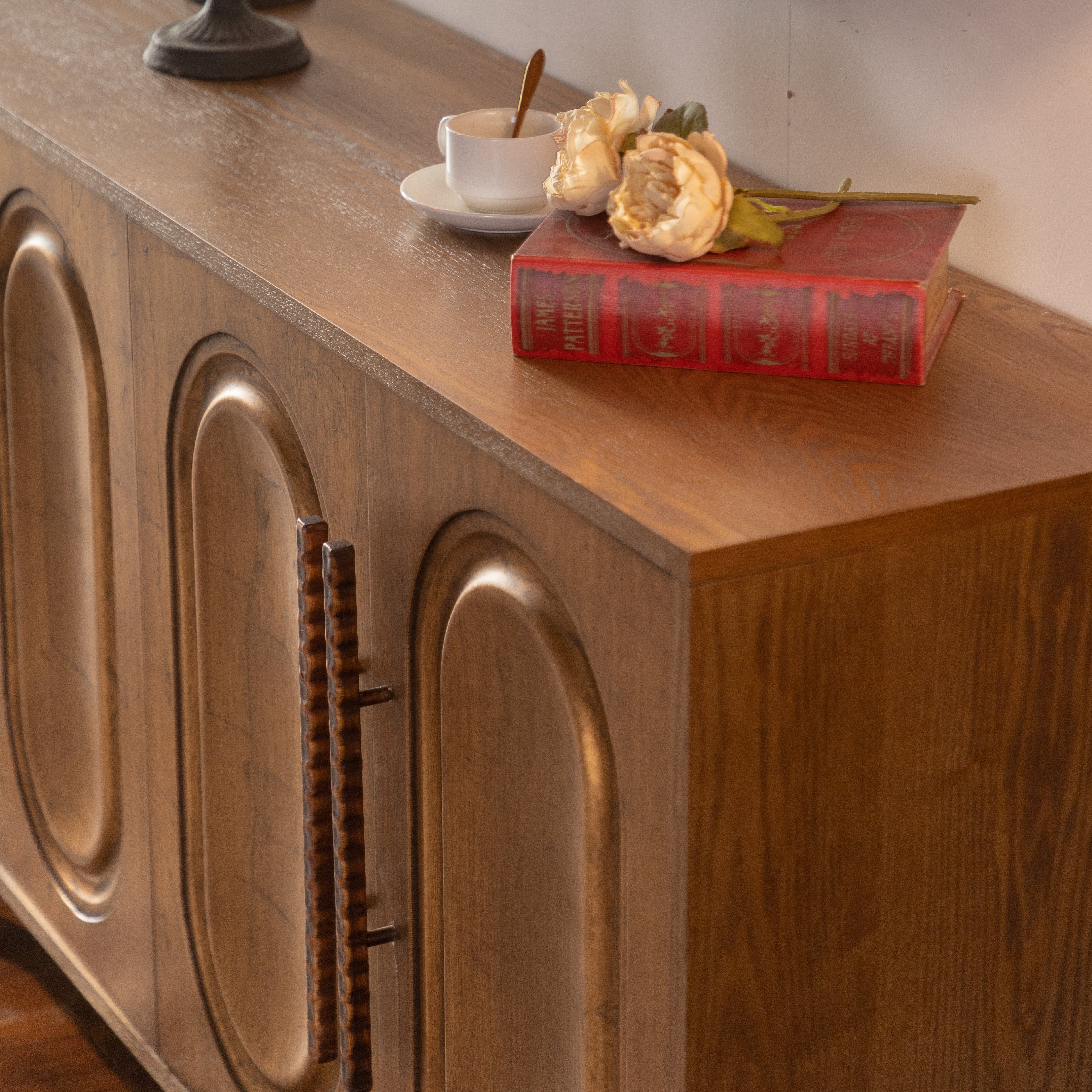Odin Arched Solid Wood Sideboard