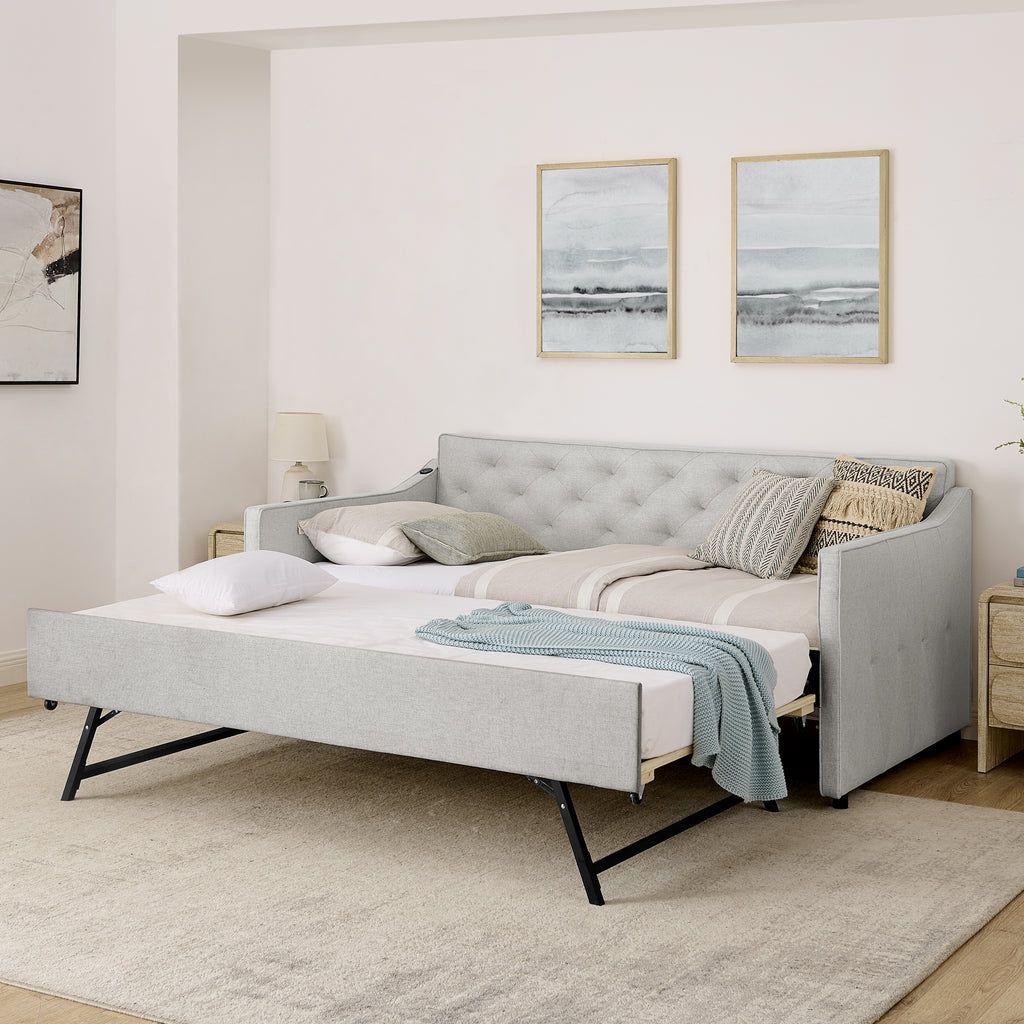 Randi Linen Sofa Bed