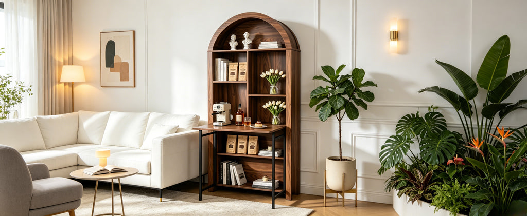Eivor Arched Bookshelf