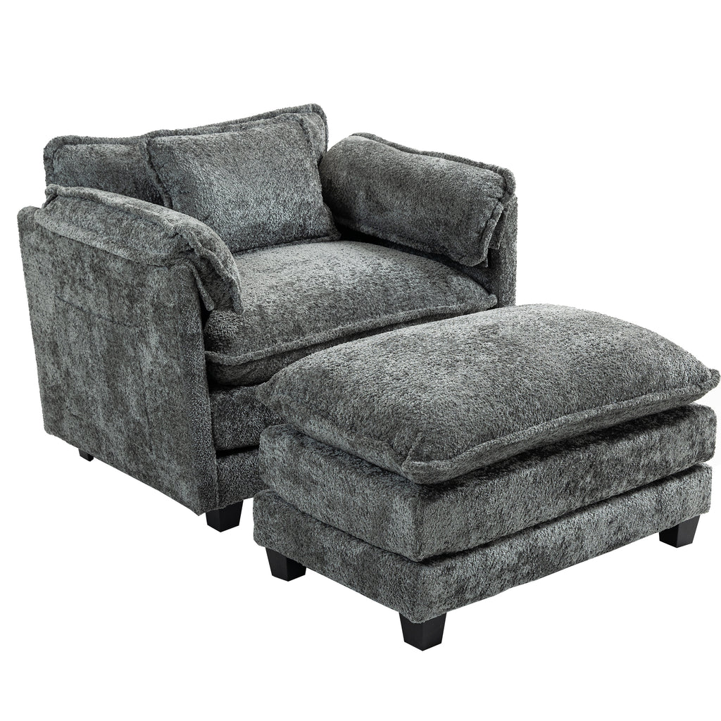 Elin Boucle Accent Chair
