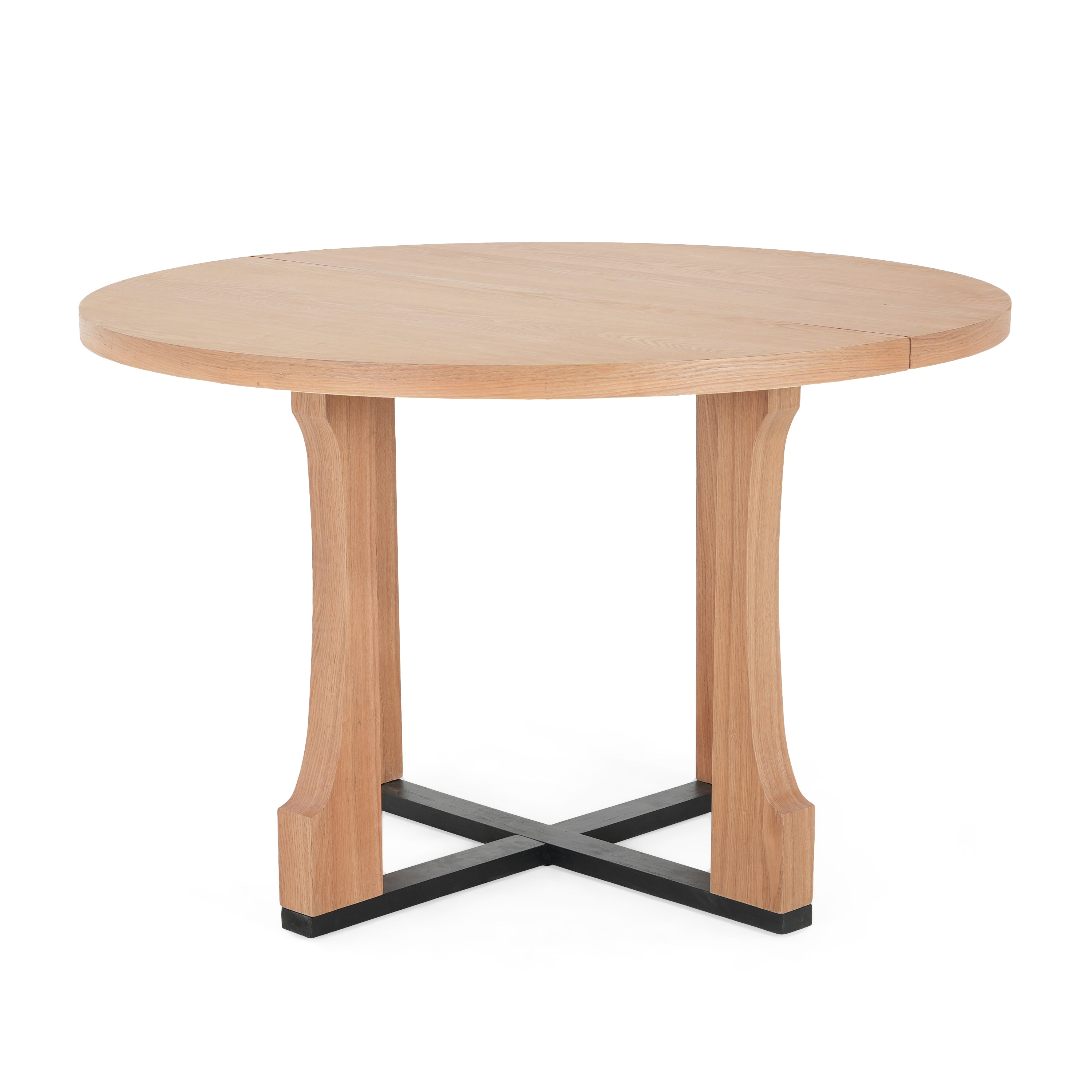Ylva Round Solid Wood Dining Table