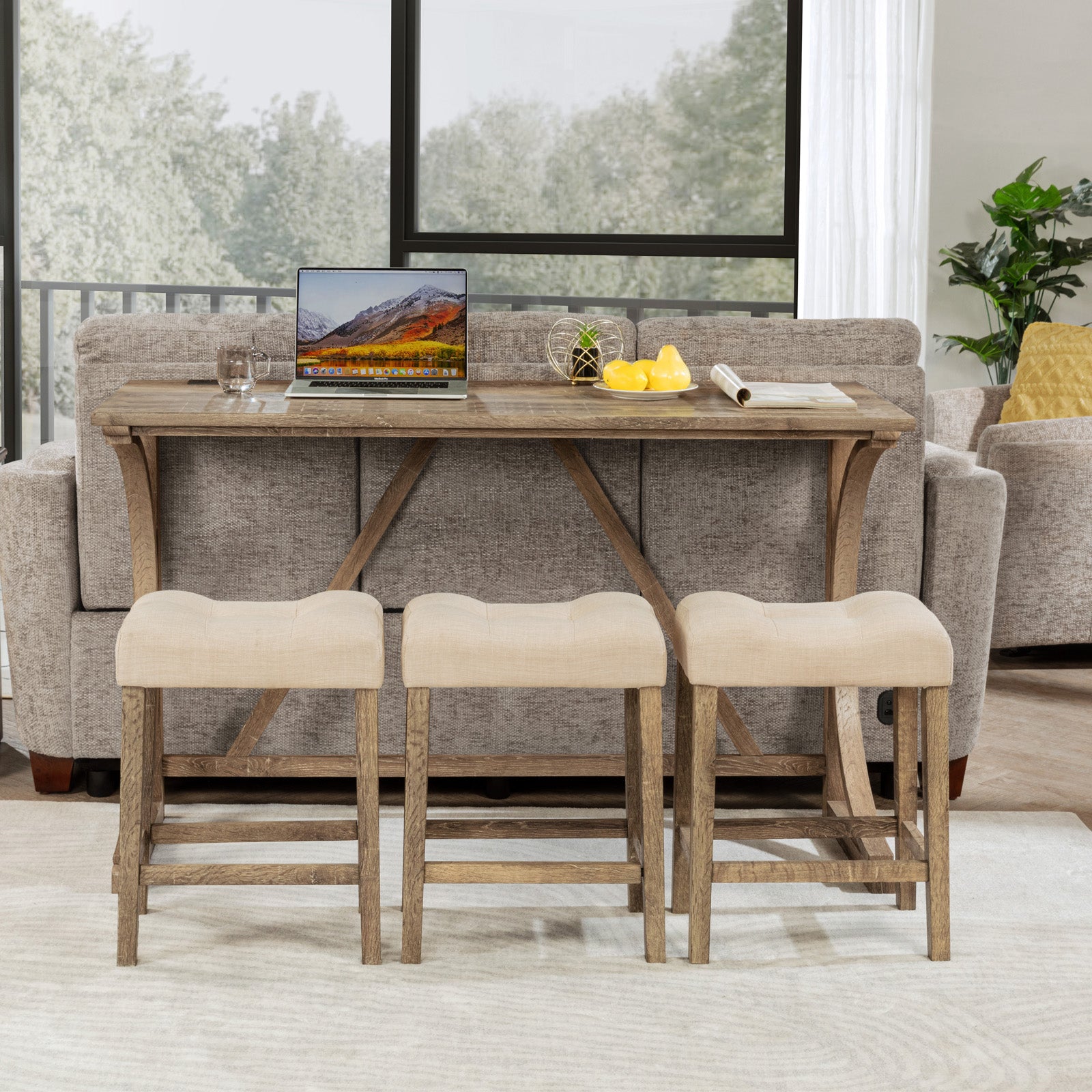 Une 4-Piece Dining Set