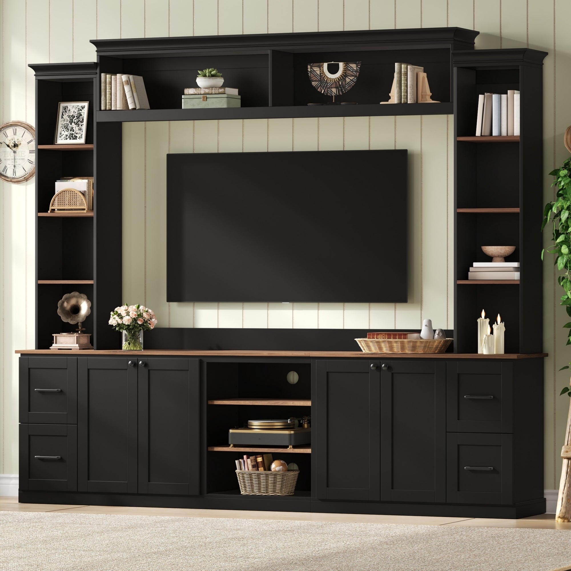 Kari Walnut TV Stand