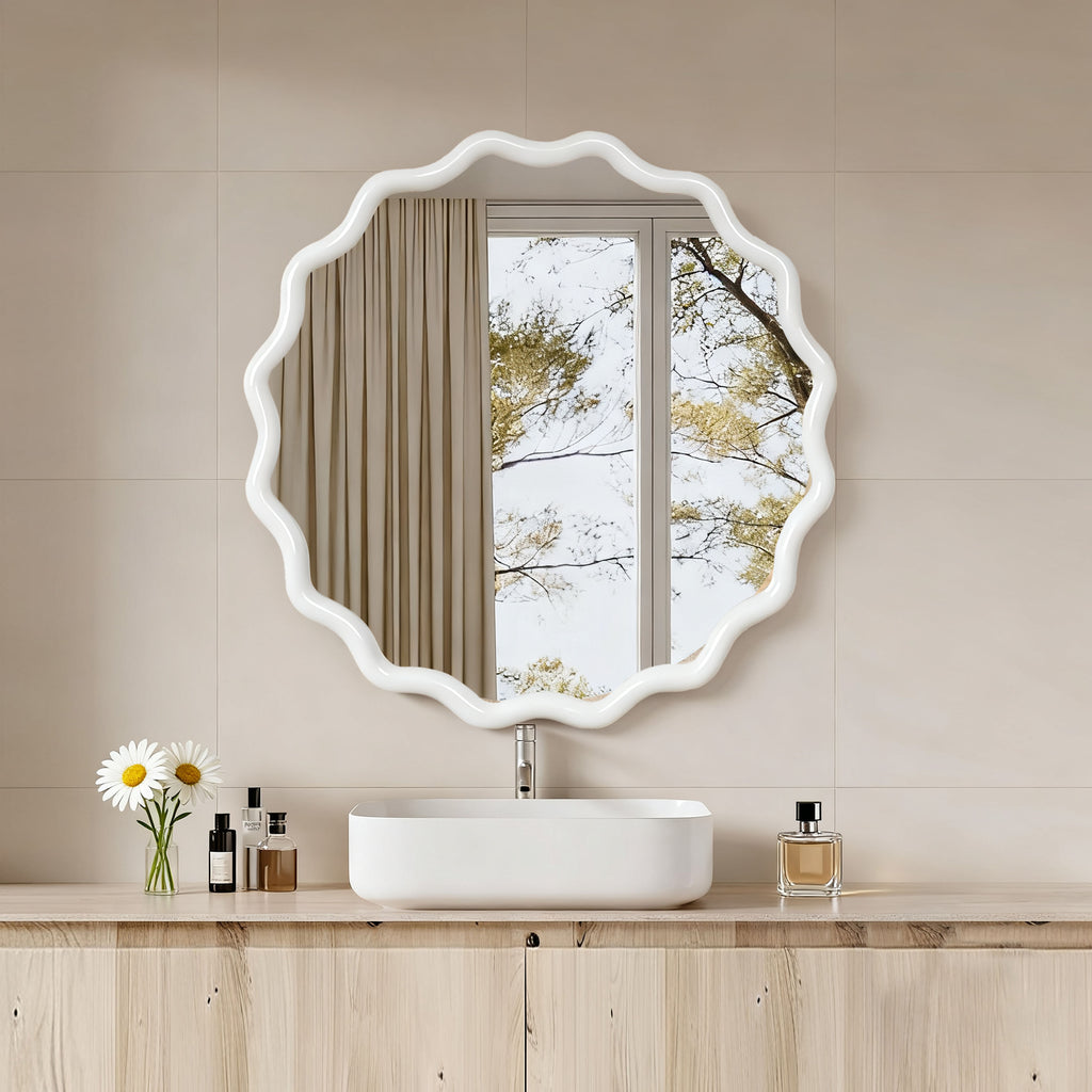 Grete Wavy Wall Mirror