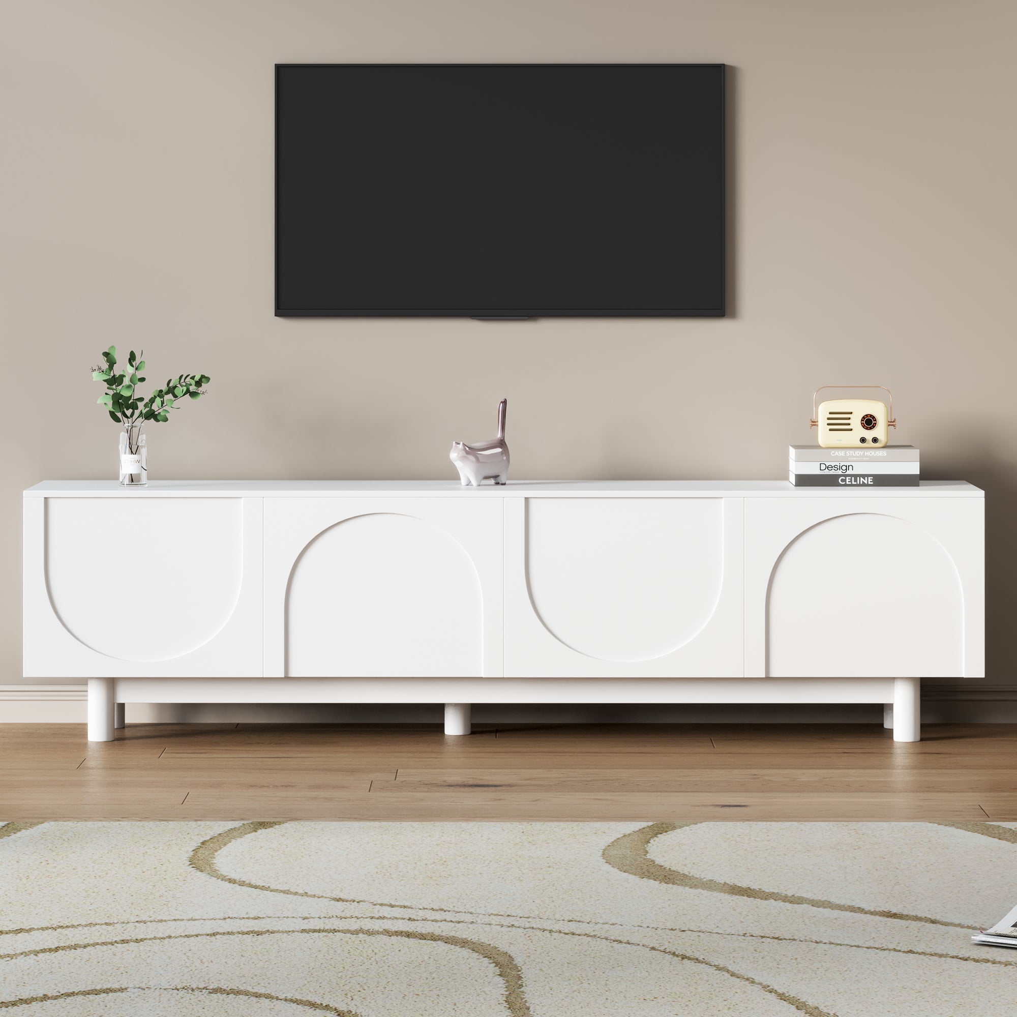 Gro Solid Wood TV Stand