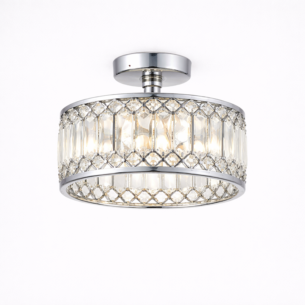 Crystal Ceiling Shade in Contemporary Style