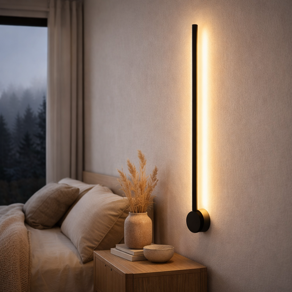 Linear LED Wall Lamp for Interiors