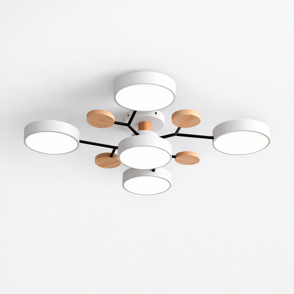 Ronde LED Plafondlamp Voor Moderne Interieurs