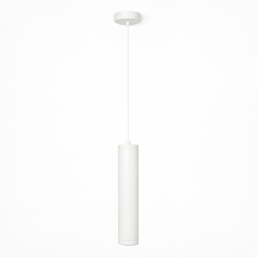 Hängelampe mit einem Lichtpunkt und minimalistischem Design