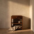 Doris Solid Wood Nightstand