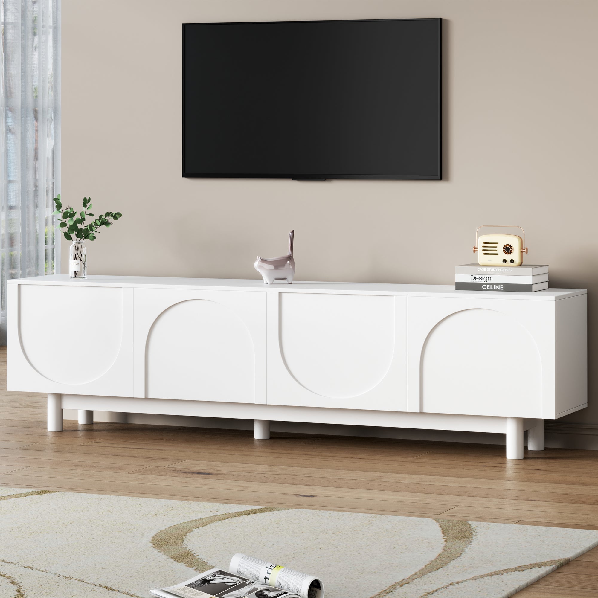 Gro Solid Wood TV Stand