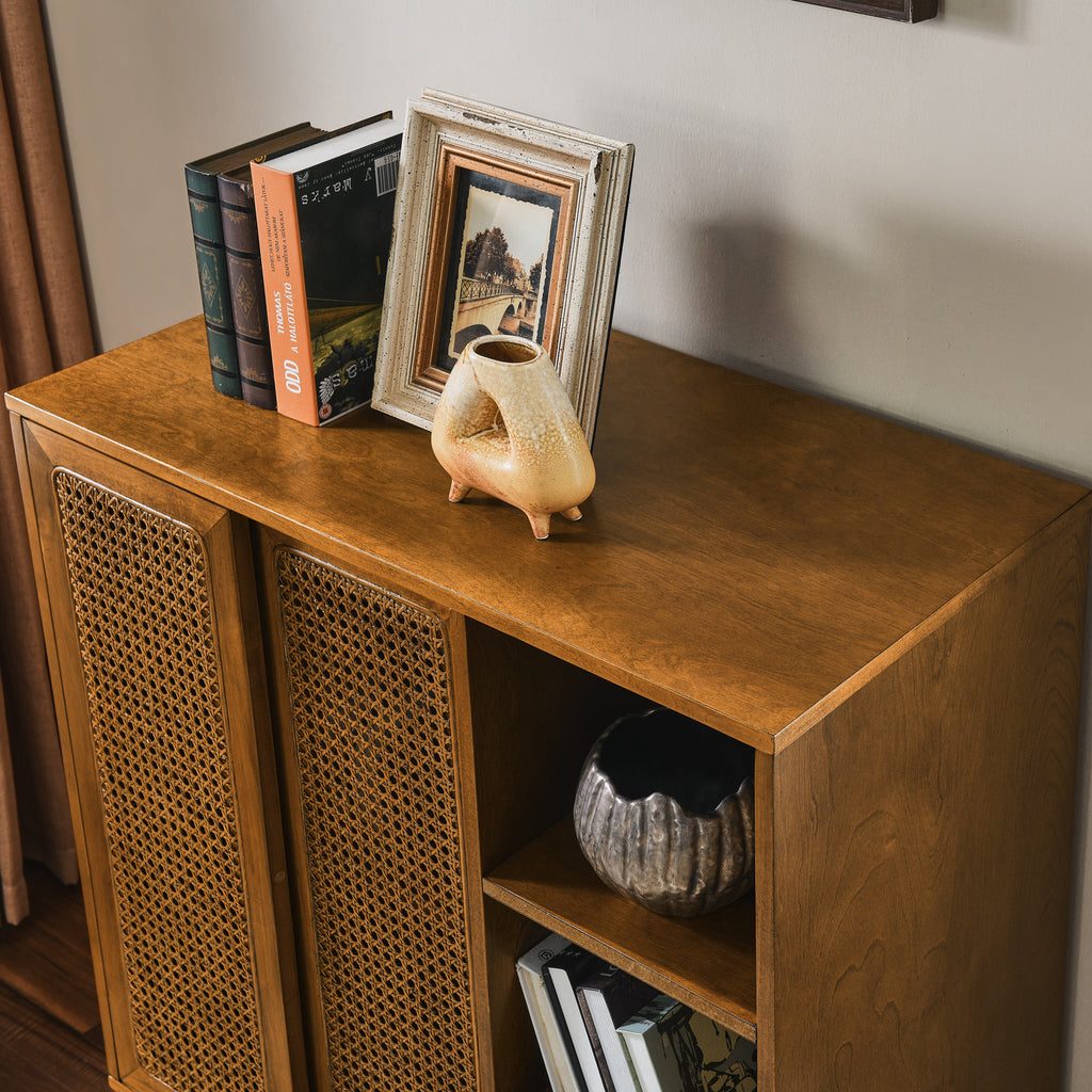 Eldrid Rattan Sideboard