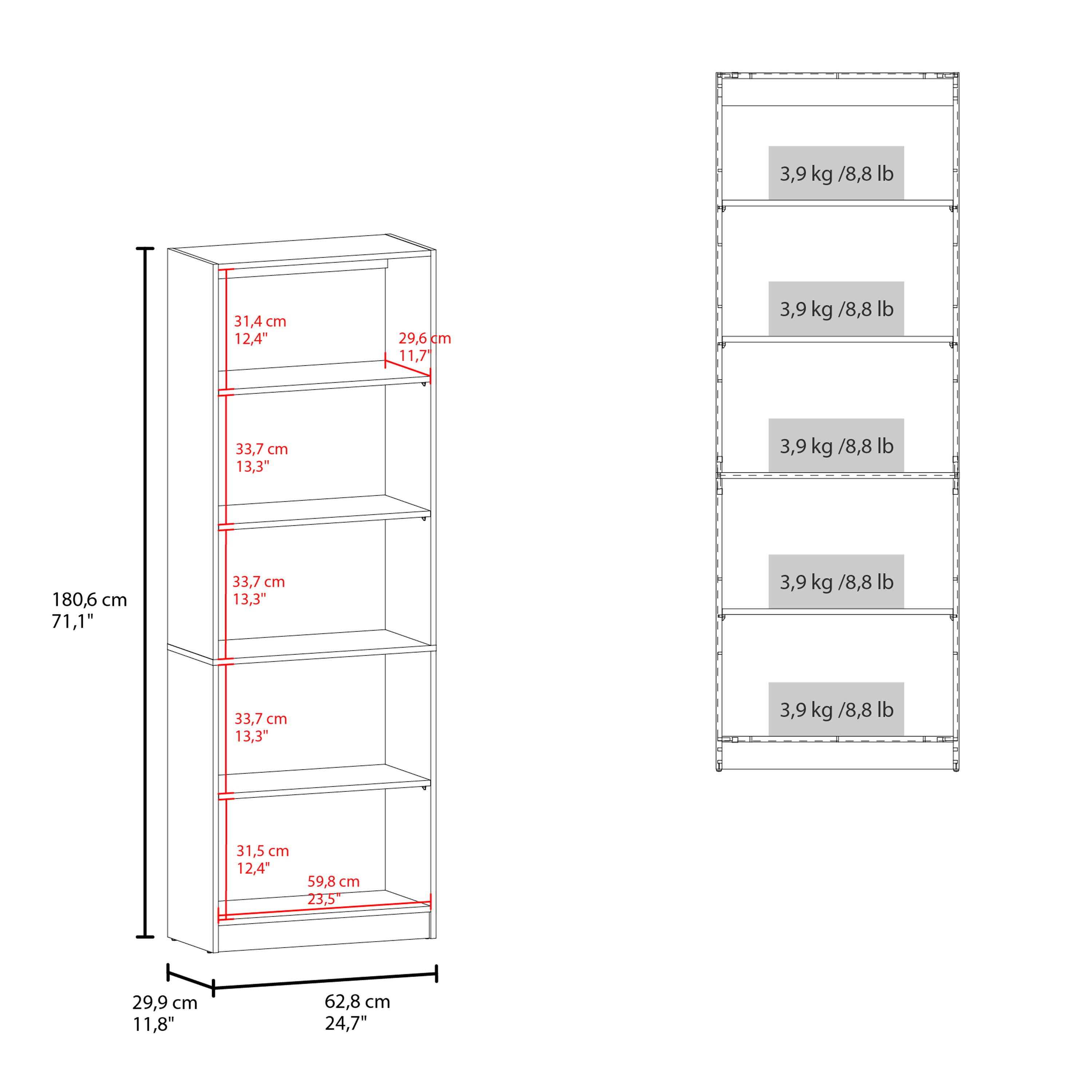 Sverre Oak Shelving Unit