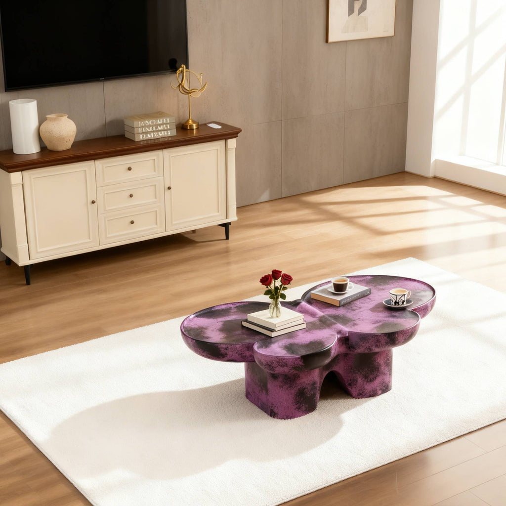 Viggo Travertine Coffee Table