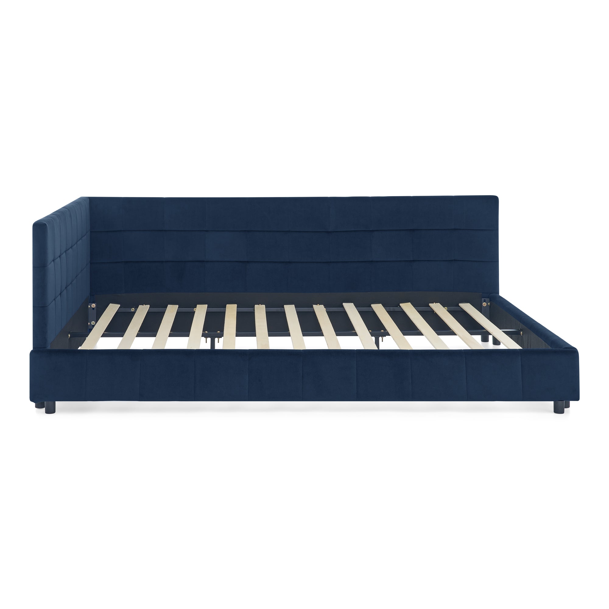 Inga Velvet Queen Bed Frame