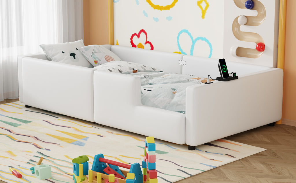Vigga Twin Platform Bed Frame