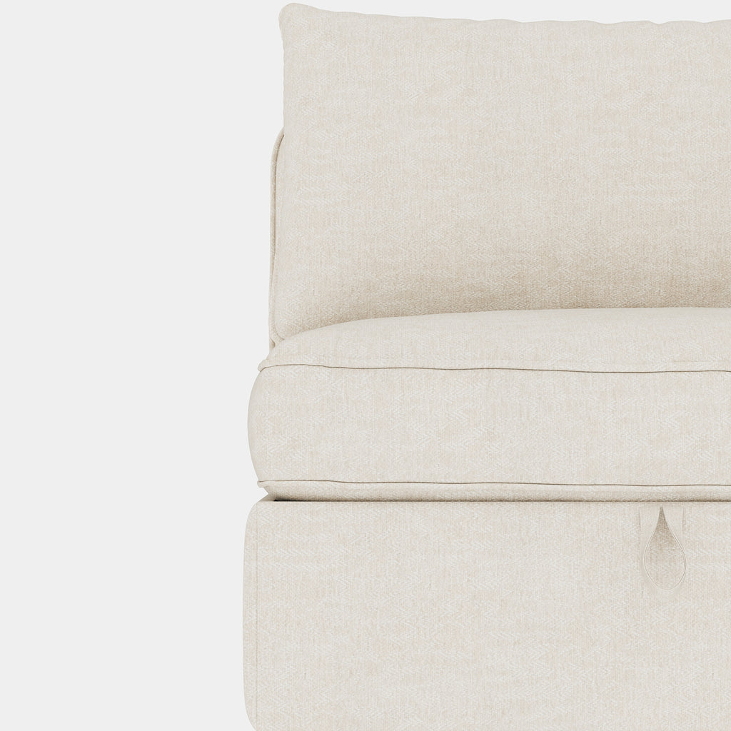 Merete 2-Piece Storage Sectional Sofa