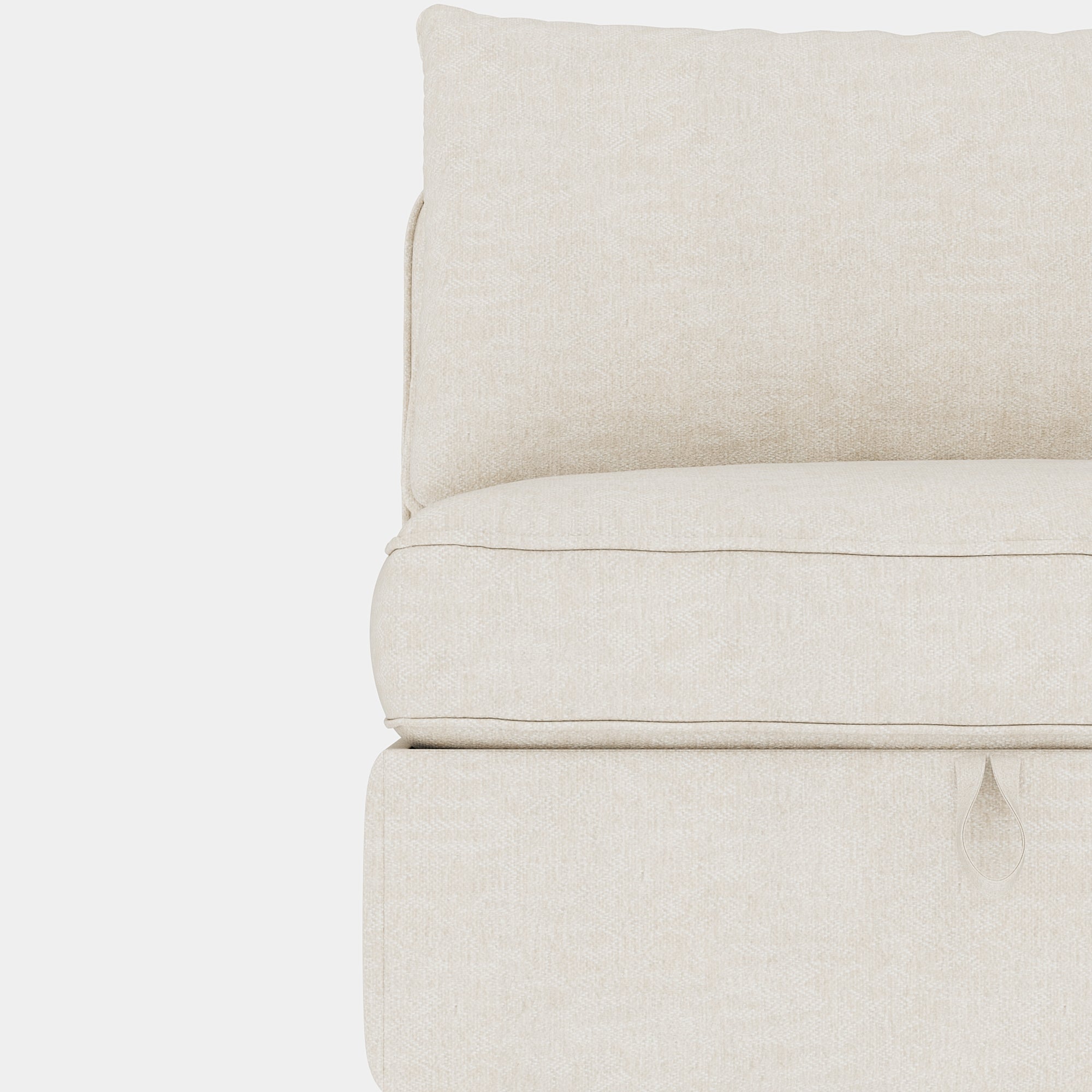 Merete 2-Piece Storage Sectional Sofa
