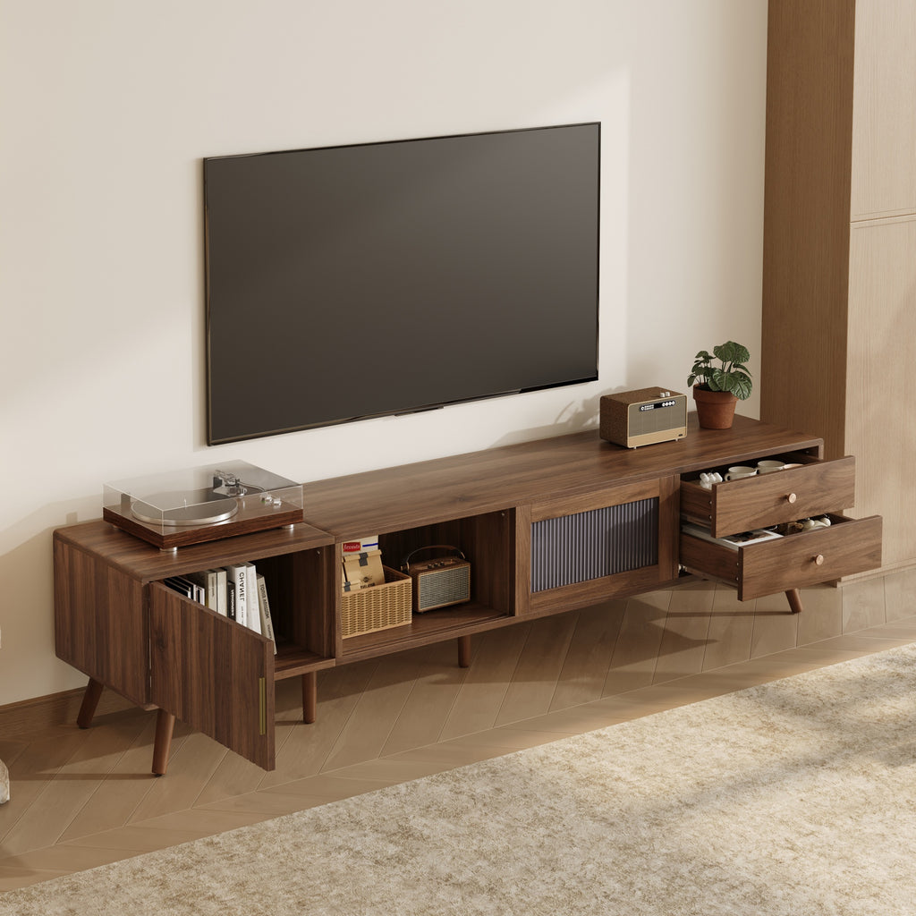 Kolbein Storage Solid Wood TV Stand