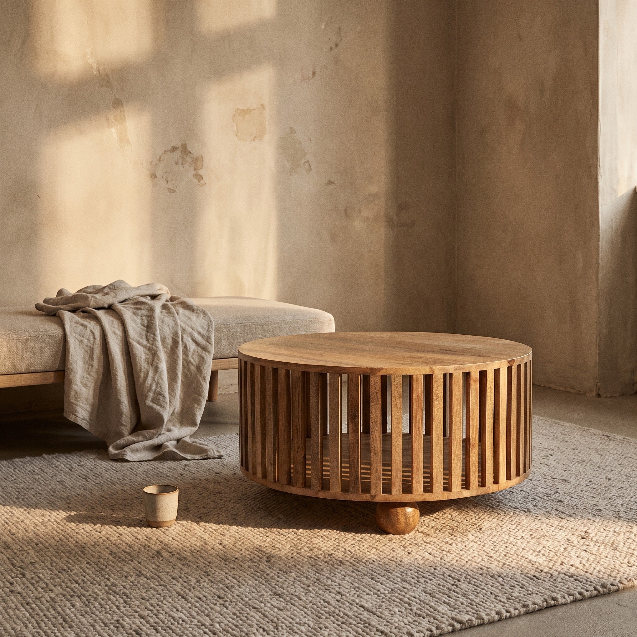 Fenja Slatted Coffee Table