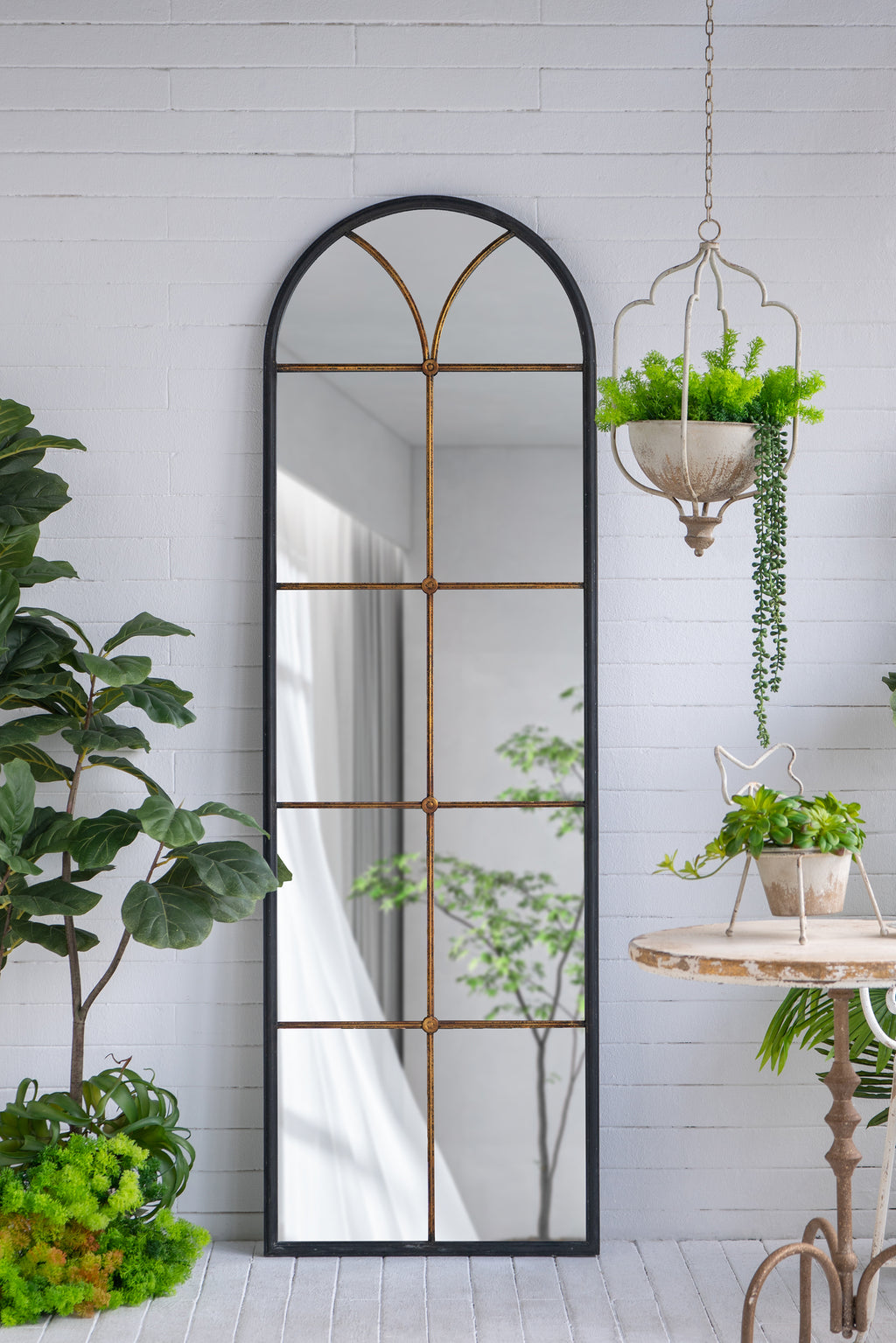 Terje Arched Floor Mirror