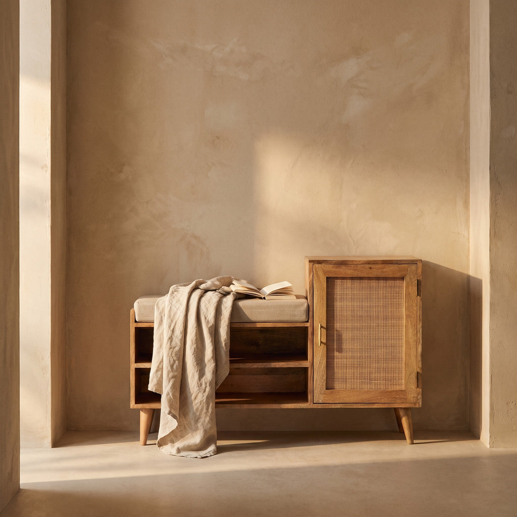 Lærke Solid Wood Bench