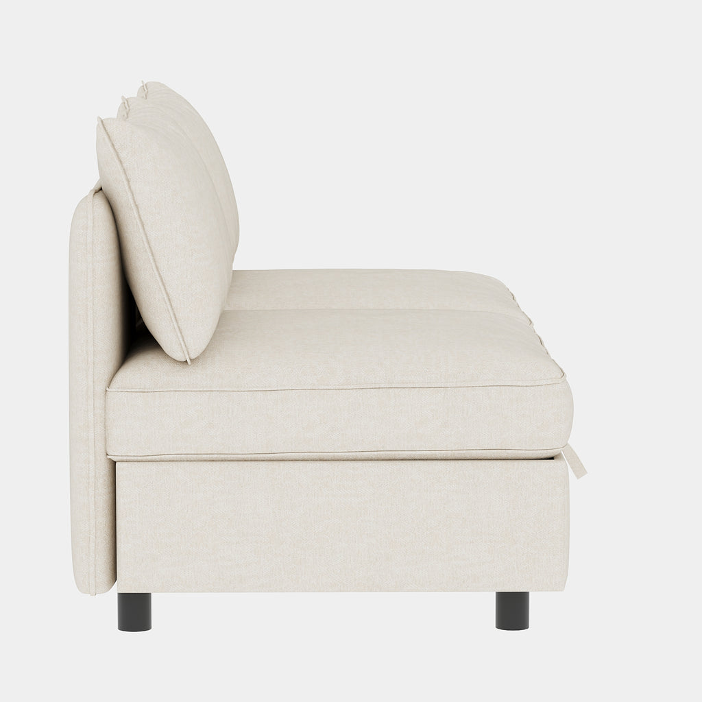 Merete 2-Piece Storage Sectional Sofa