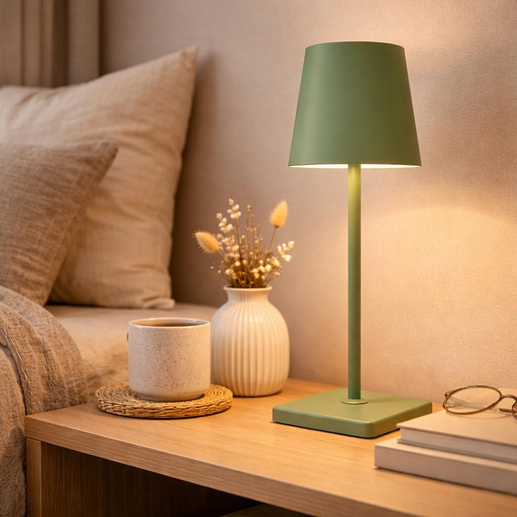 Tidløs indretningbelysning med strømlinet silhuet