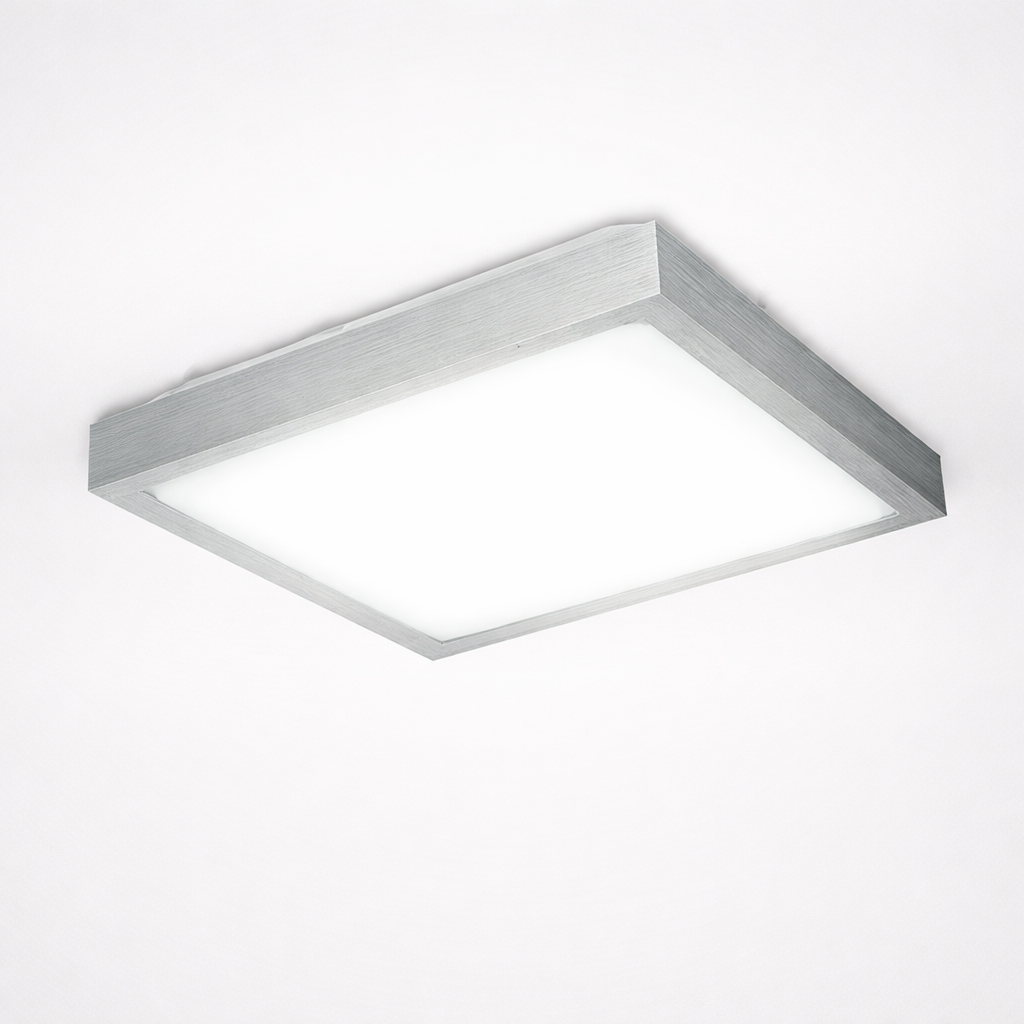 Vierkante LED Wand- En Plafondlamp Met Neutraal Wit Licht