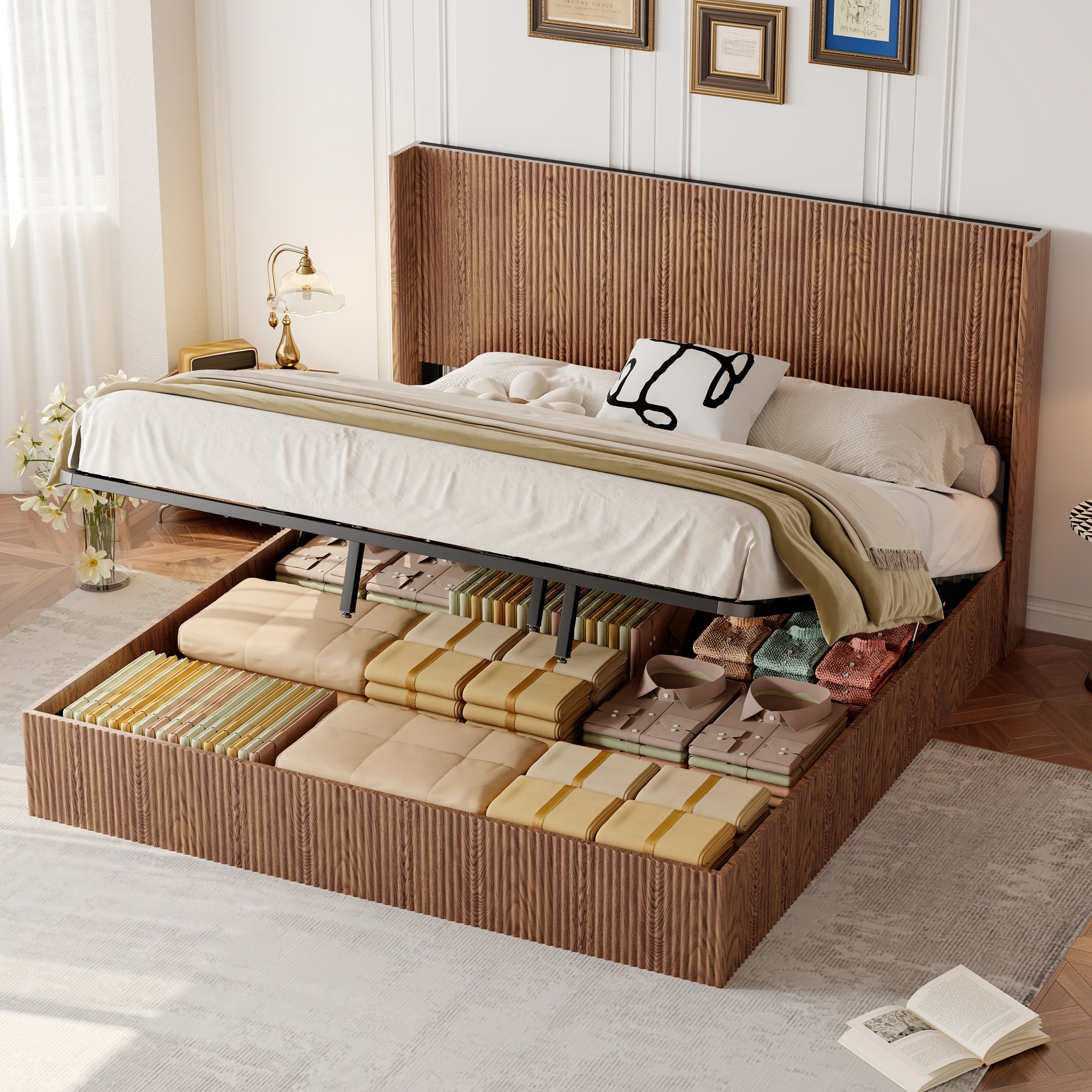 Gale King Platform Bed Frame