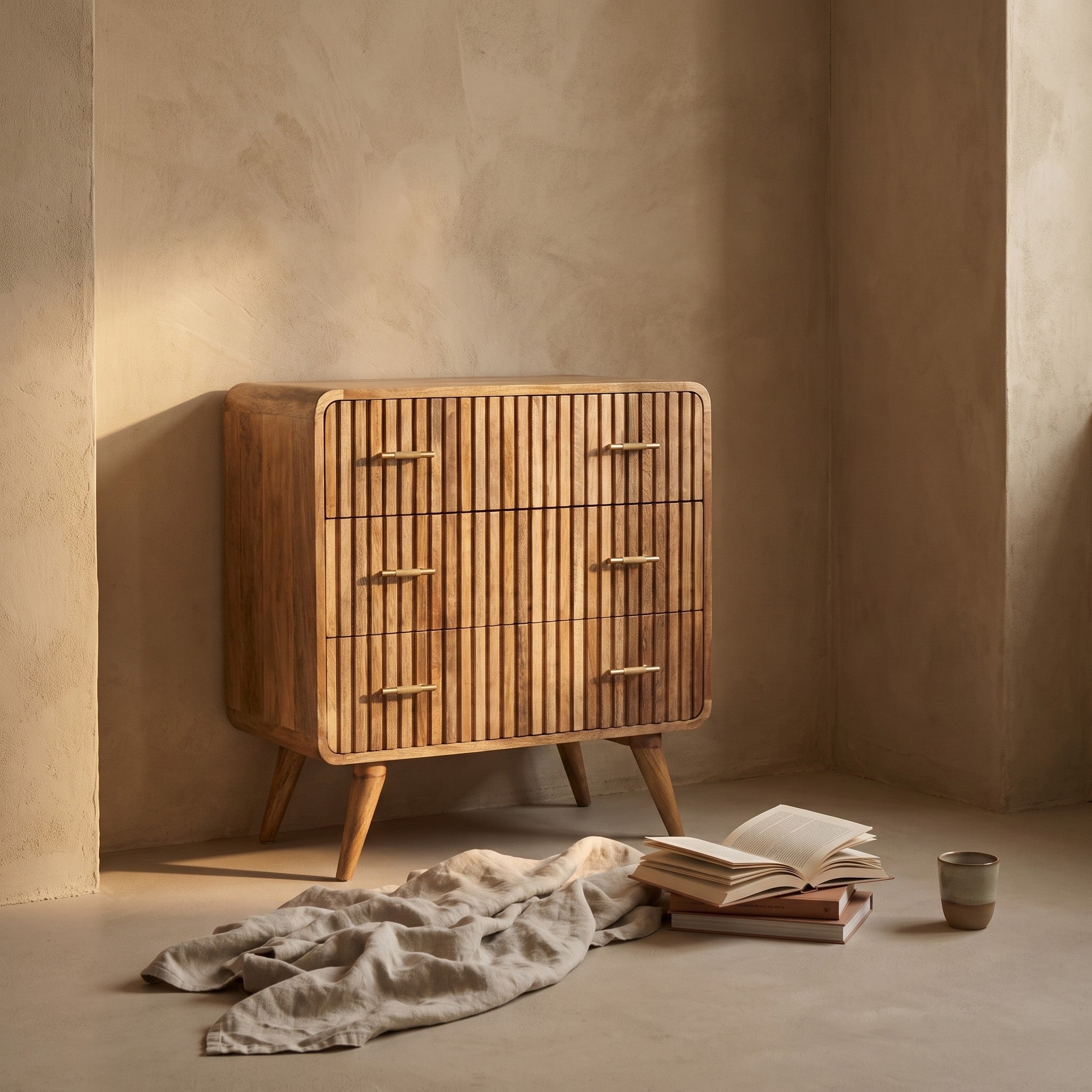 Mads Solid Wood Chest of Drawers